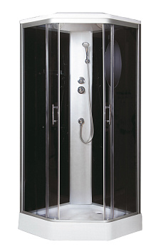 Душевая кабина Niagara Ultra 25060134 90х90 пятиугольная с крышей ориентация универсальная